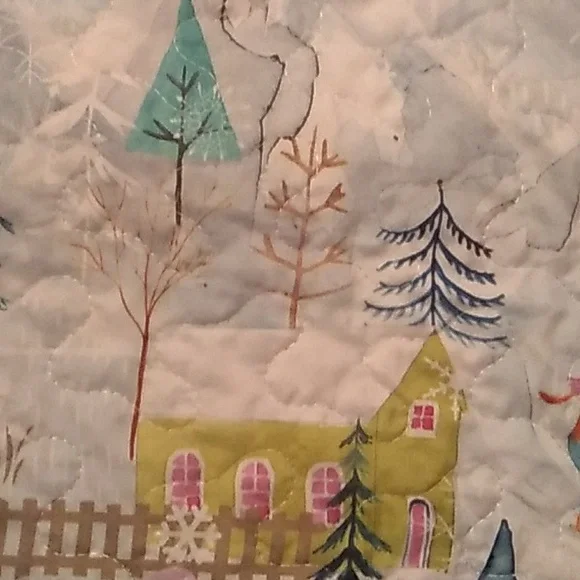 🙊  Elise &  James Pillow Village Holiday  Bedding Case ELC 💚🤍💙💕💜💛🧡 - Picture 14 of 15